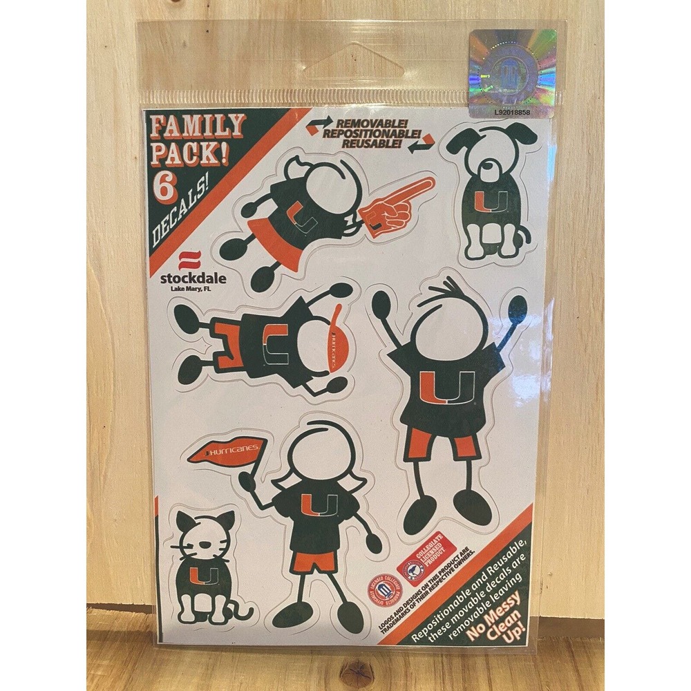 NCAA Pick your School / Team - Officially Licensed NCAA Family Decal Set‎